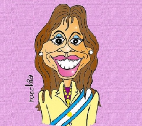 La Presidenta vuelve a La Plata. Cristina Kirchner, visitará la ciudad por tercera vez en el año. (Dibujo: NOVA)