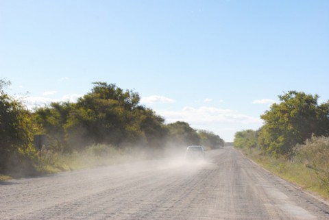 Avanza el trámite del asfalto en la Ruta 11 de Punta Indio