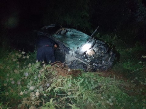 Magdalena: una pareja y un nene murieron en un siniestro vial, iban en sus moto y fueron embestidos por un auto