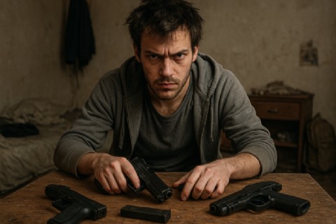 VIDEO | Por violento y patotero: en Villa Elvira, detuvieron a un acusado de amenazar a un vecino con armas de fuego