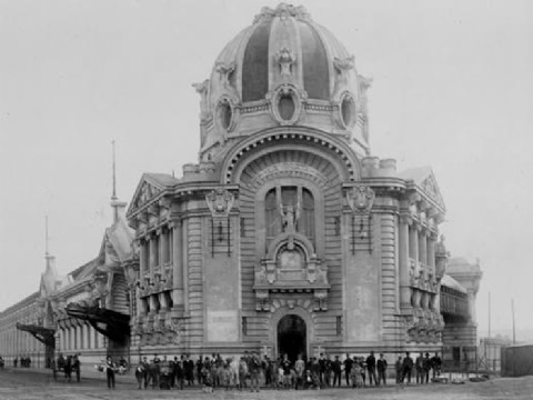 La estación de trenes de La Plata