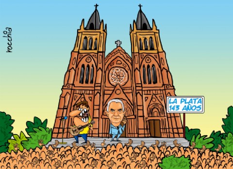 Alak puso toda la carne al asador para el aniversario platense y una perlita en el Concejo Deliberante