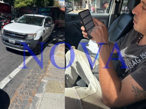 VIDEO | "Sí, te choqué a propósito": denuncian persecución y embestida intencional a una conductora en Plaza Italia