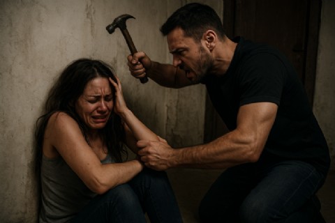 Violencia de género: cayó un hombre que golpeó y amenazó a su pareja con un martillo