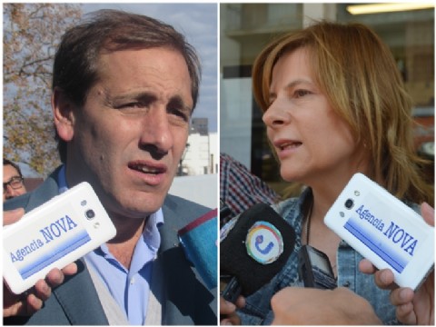 Picante cruce en las redes entre el intendente Garro y la diputada Saintout