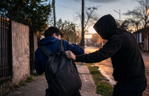 VIDEO | Tolosa: detuvieron a un joven acusado de asaltar a un chico de 12 años cuando iba a la escuela
