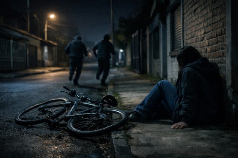 Golpearon a una mujer para robarle la bicicleta en Barrio Jardín