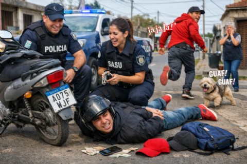 Villa Elvira: robo, persecución policial y un motochorro detenido