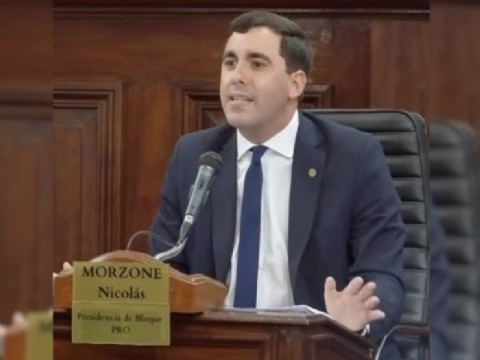 Morzone en medio del debate por amenazas: “No se necesitan más escuelas, sino más cárceles para menores que delinquen”