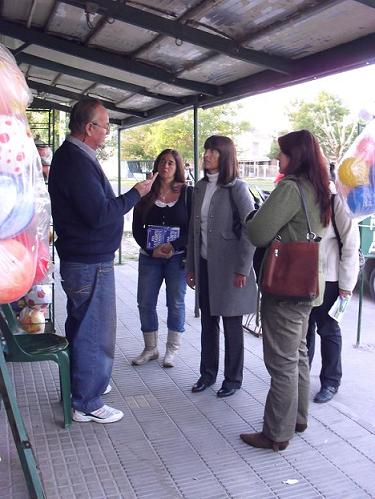 Ana Castagneto recorrió City Bell