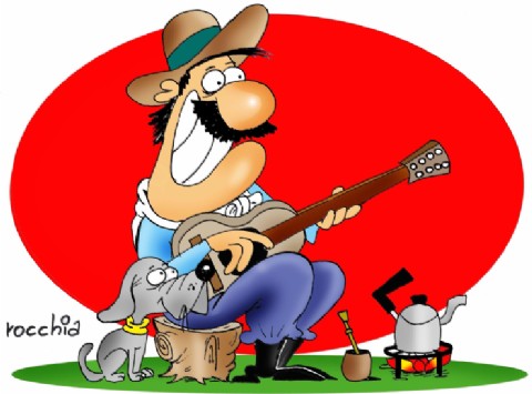 Los relatos del gaucho Mate Amargo: Era un atropeyao