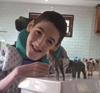 Una vida de lucha: Santino, el adolescente platense que busca mejorar su calidad de vida con un tratamiento en México