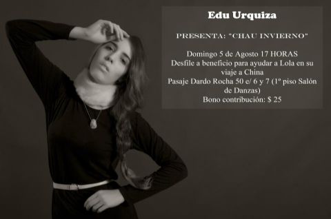 Desfile a beneficio de una niña que tiene que ser transplantada en China