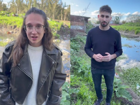 VIDEO | Candidatos de La Libertad Avanza denuncian abandono en el barrio San José de Ensenada