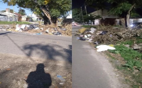 Siguen las quejas por la recolección y la acumulación de basura en Los Hornos