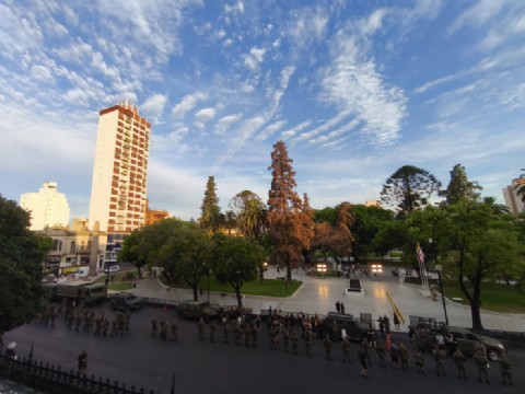 VIDEO | Cortes de tránsito en el centro por el rodaje de la nueva miniserie para Netflix