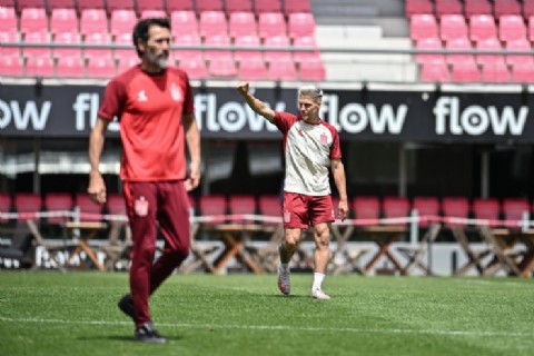 Estudiantes se entrenó en UNO y Domínguez perfila el equipo para recibir a Boca