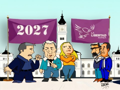 No todo es color violeta: internas, guerra de egos y rispideces en la tropa libertaria platense