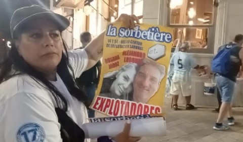 VIDEO | El sindicato gastronómico UTHGRA señaló sueldos bajos y empleo no registrado en dos establecimientos