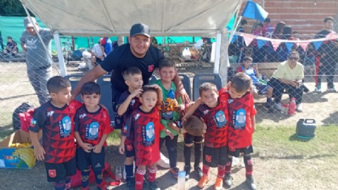 Camba tuvo una jornada a puro gol en infantiles de LISFI