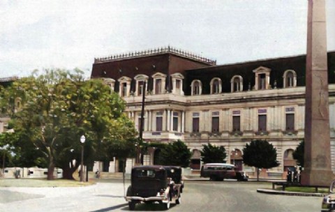 Una vieja postal del Pasaje Dardo Rocha