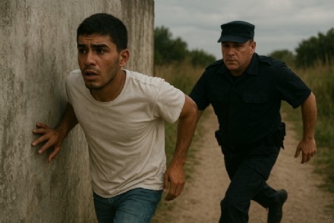 VIDEO | Recapturan a un preso que no regresó a la cárcel luego una salida transitoria