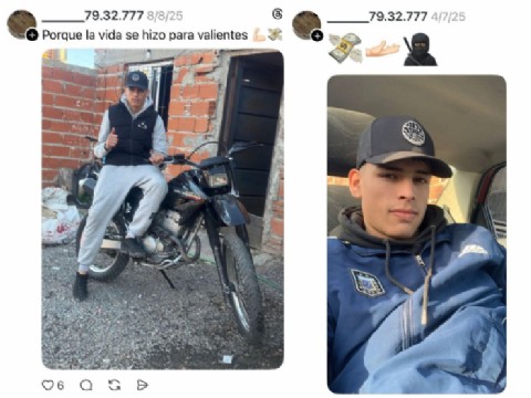 VIDEO | Mirá de quién te burlaste: robó dos motos, se rió de la Justicia en redes sociales y ahora cayó preso
