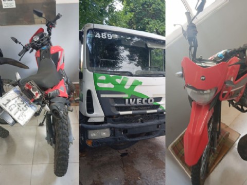 VIDEO | Villa Elisa: motociclista resultó herido tras chocar con un camión