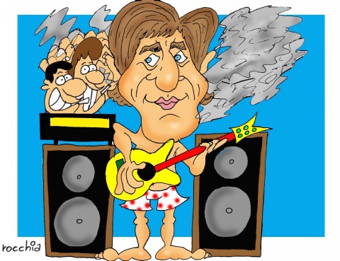 Los grupos de rock preferidos de los famosos