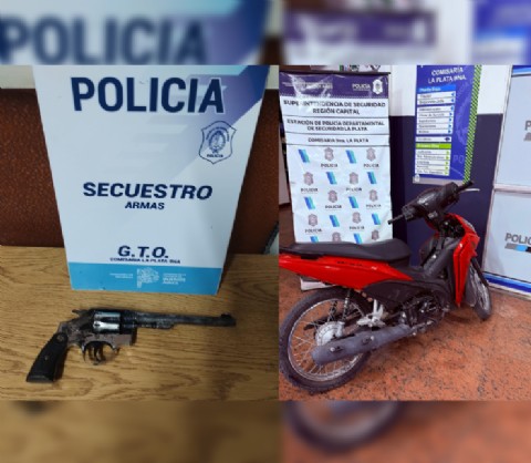 VIDEO | El Mondongo: detienen a dos jóvenes armados, uno de ellos con pedido de captura por robo