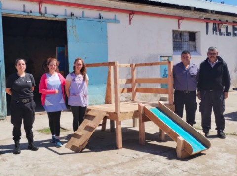Personas privadas de la libertad de una cárcel de Magdalena realizaron mangrullo para una escuela rural