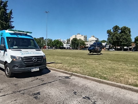 VIDEO | Tolosa: un efectivo policial sufrió un ACV mientras cumplía un servicio adicional