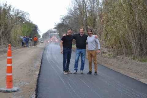 El municipio de Punta Indio salda una necesidad histórica para la comunidad: el asfalto de la Ruta 11