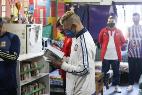 Del penal Gorina: son presos y participaron de una maratón de lectura
