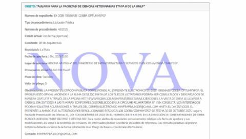 Mientras la provincia se hunde, Kicillof gastará 3.220 millones para hacer un aulario en la UNLP de Veterinarias