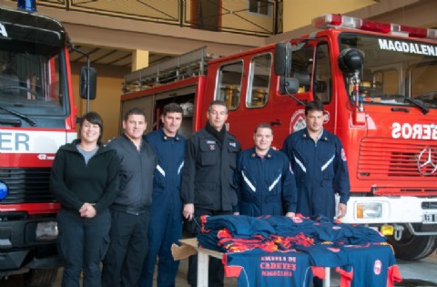 Internos de cárceles de Magdalena y Gorina, solidarios con el cuartel de bomberos y merenderos