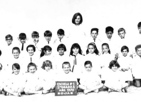 Año 1970 - 2do. Grado Esc. Nro. 1