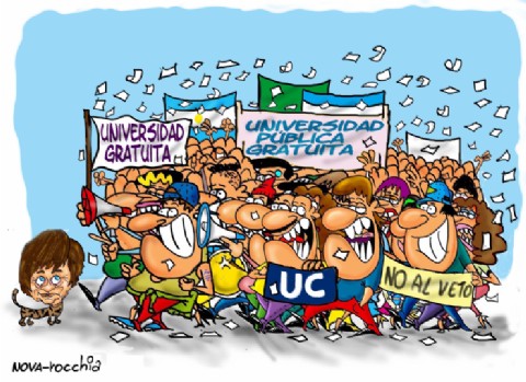 Estudiantes de la UNLP darán una clase pública frente a la casa de Adorni contra el ajuste universitario de Nación