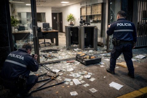 Robo millonario en una inmobiliaria: se llevaron dinero, documentación y cajas fuertes