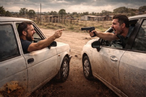Violento conflicto por un terreno en Los Hornos: detuvieron a un hombre y secuestraron armas