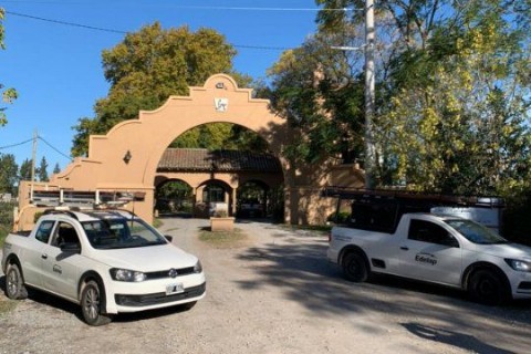 Vida de rico: 38 casas lujosas estaban colgadas de la luz en una barrio privado de Brandsen