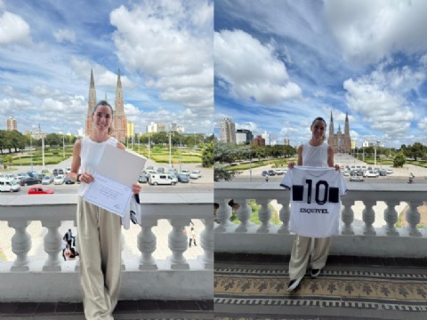 VIDEO | Gimnasia: distinguieron a Lali Esquivel en el Concejo Deliberante por su aporte al fútbol femenino