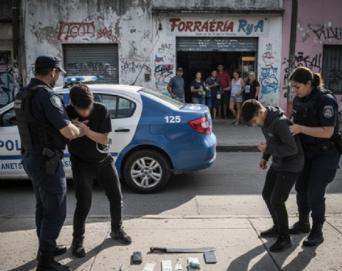 Detienen nuevamente a uno de los “hermanos Macana” tras un robo en un comercio de El Mondongo