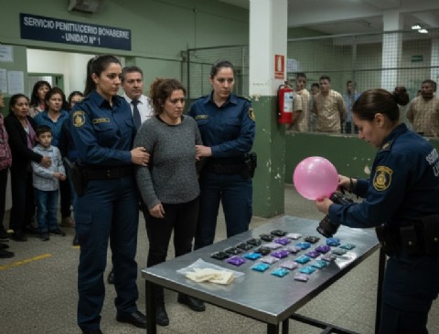 Intentó ingresar cocaína a la cárcel de Olmos durante una visita y fue detenida