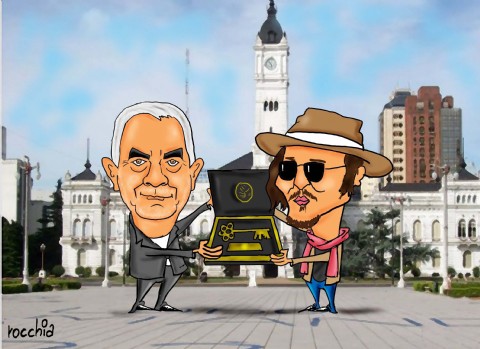 La foto de la polémica, avances en el Concejo y Johnny Depp visitante "ilustre"