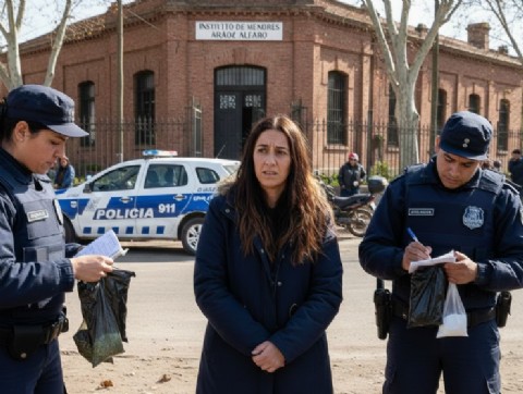 Abasto: una mujer quiso entrar a un Instituto de Menores con marihuana y cocaína
