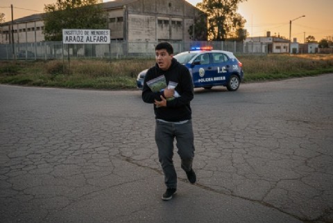 Abasto: cayó un adolescente con cocaína y marihuana en inmediaciones del Instituto de Menores Araoz Alfaro
