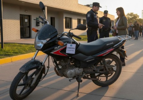 City Bell: robaron una moto, se quedaron en el barrio y los atraparon