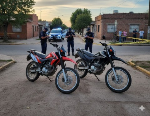 Melchor Romero: menores robaron dos motos en un raid delictivo y hay dos aprehendidos y un prófugo