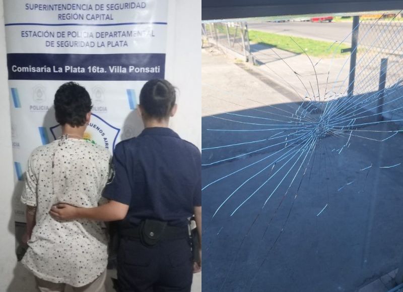 Carne y vidrio roto: mujer detenida tras intentar robar y agredir en un supermercado